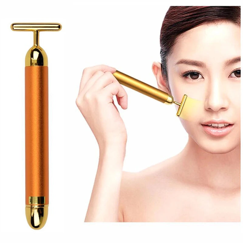Masseur facial électrique à vibrations